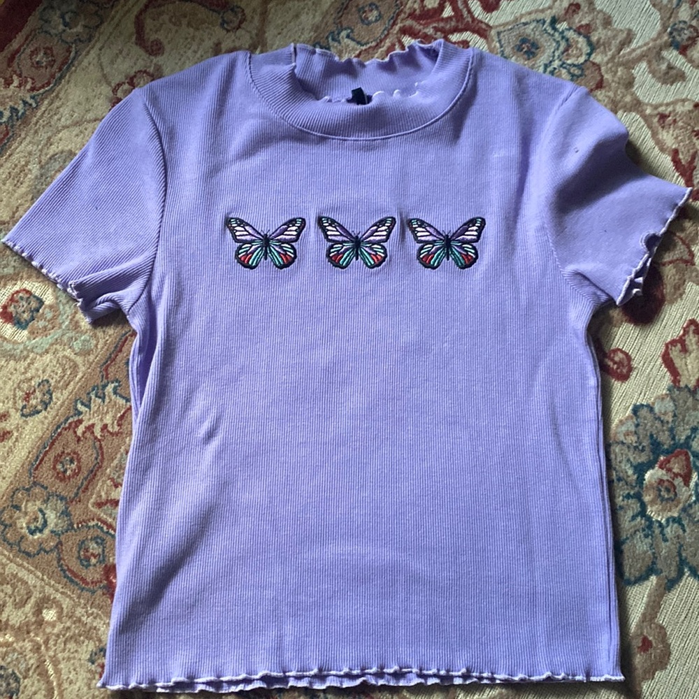 Zumiez butterfly t shirt